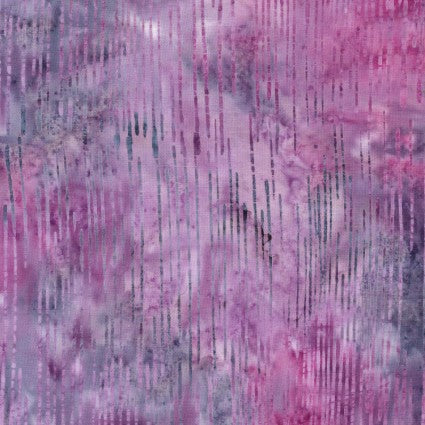Woodblock Scratches-Multi Purple Pink Iris