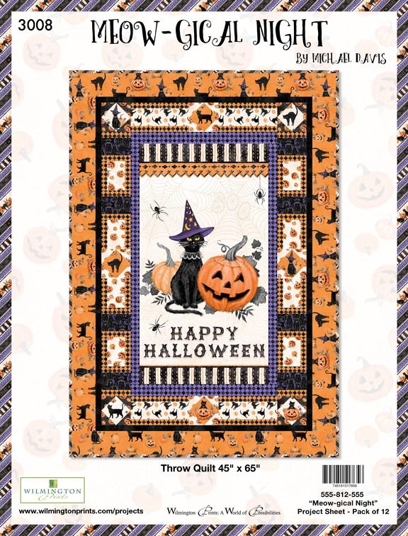 Meow-gical Night Fabric Kit – Beckie's Sewing Center