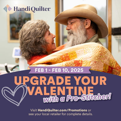 Handi Quilter Valentine's Promo