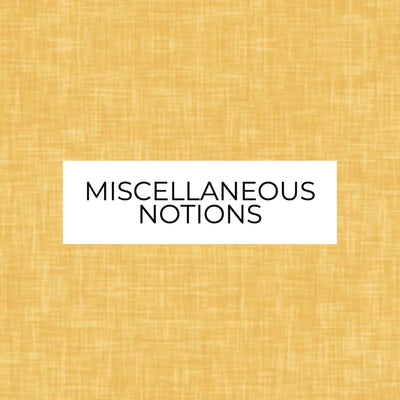 Miscellaneous Notions