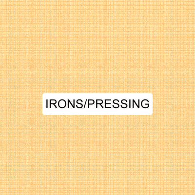 Irons/Pressing