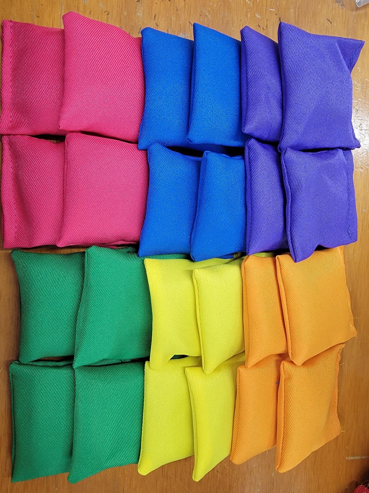 Colored Bean Bag Weights