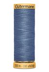 Gutermann  Natural Cotton Thread 100m DARK AZURE