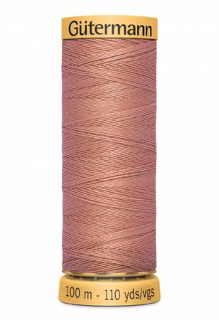 Gutermann Natural Cotton Thread 100m/109yds Coral Rust