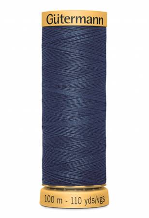 Gutermann Natural Cotton Thread 100m/109yds Dark Navy