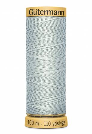 Gutermann Natural Cotton Thread 100m/109yds Silver