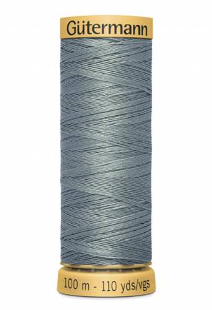 Gutermann Natural Cotton Thread 100m/109yds Dark Grey