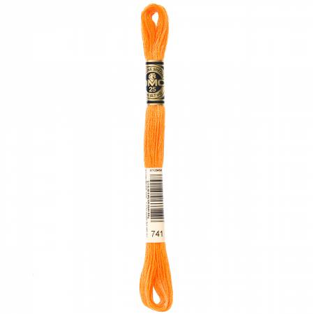 Floss Medium Tangerine 117UA-741
