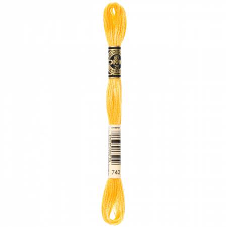 Floss Medium Yellow 117UA-743