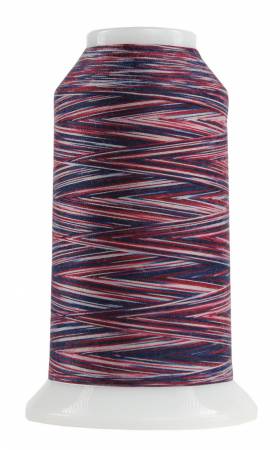 Omni Variegated Polyester Thread 40wt 2000yd Star Spangled 9033