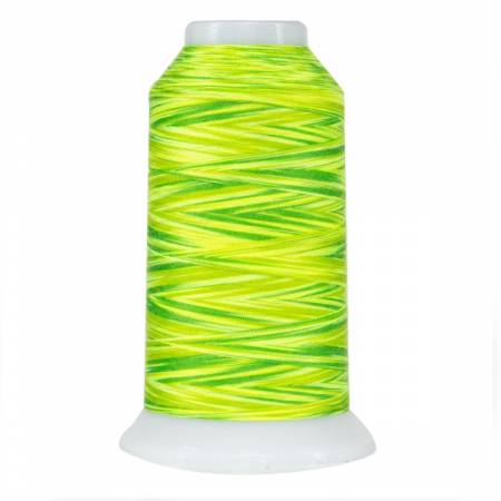 Omni Variegated Polyester Thread 40wt 2000yd Fresh Lime 9064