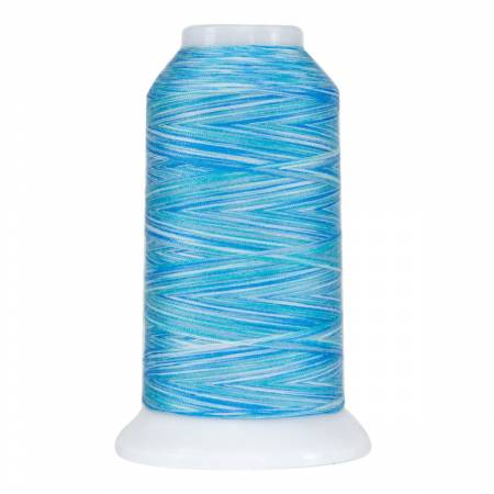 Omni Variegated Polyester Thread 40wt 2000yd Ice Blue 9073