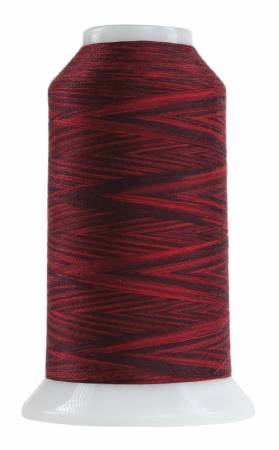 Omni Variegated Polyester Thread 40wt 2000yd Red Robin 9074