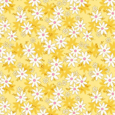 Nana Mae 8 Yellow Large Daisy 1493 44