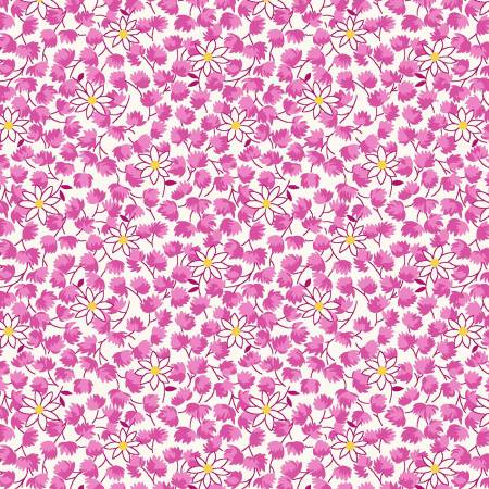 Nana Mae 8 Pink Abstract Floral 1497-22