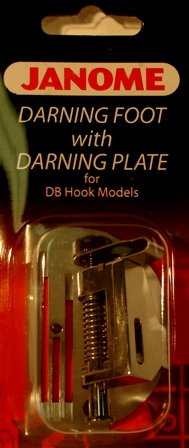 Darning foot w/ Darning Plate For DB Hook Models