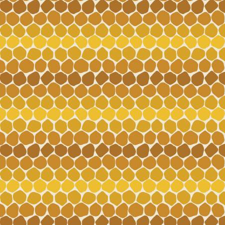 Bee Haven Honeycomb Gold 16411B-33