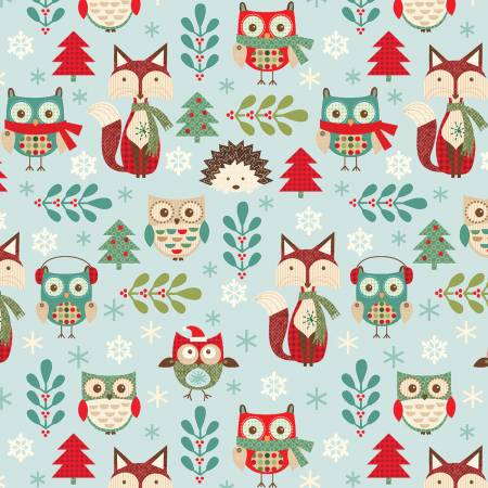 Owl Be Home for Christmas / Blue