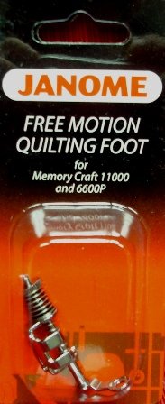 Free Motion Quilting Foot Memory Craft