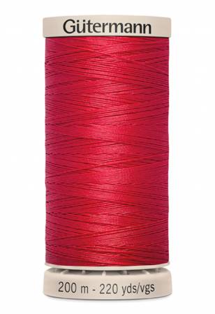 Gutermann Thread Cotton Quilting Thread 200m/219yds Red