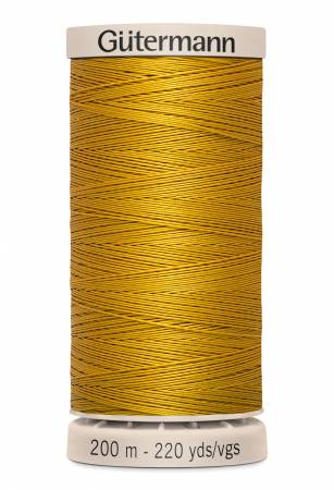 Gutermann Thread Cotton Quilting Thread 200m/219yds Old Gold