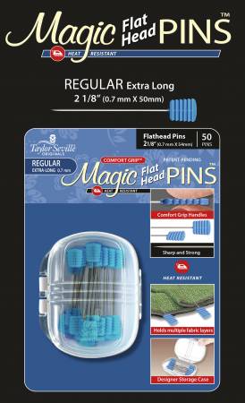 Magic Pins 50 pcs; blue