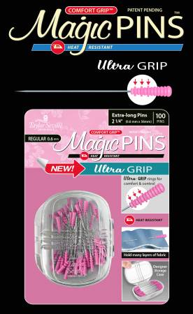 Magic Pin Ultra Grip Extra Long Regular 100pc