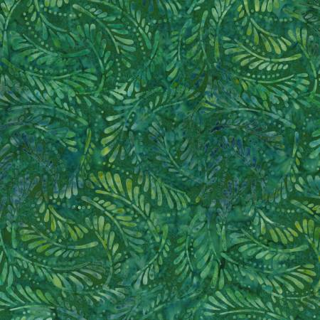 Green Ferns Batik MYSTIC VINEYARD