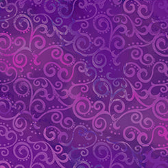 OMBRE SCROLL WIDE Purple