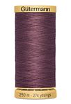 Gutermann Natural Cotton 50wt 250m LIGHT PLUM