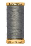 Gutermann Natural Cotton 50wt 250m DARK GRAY