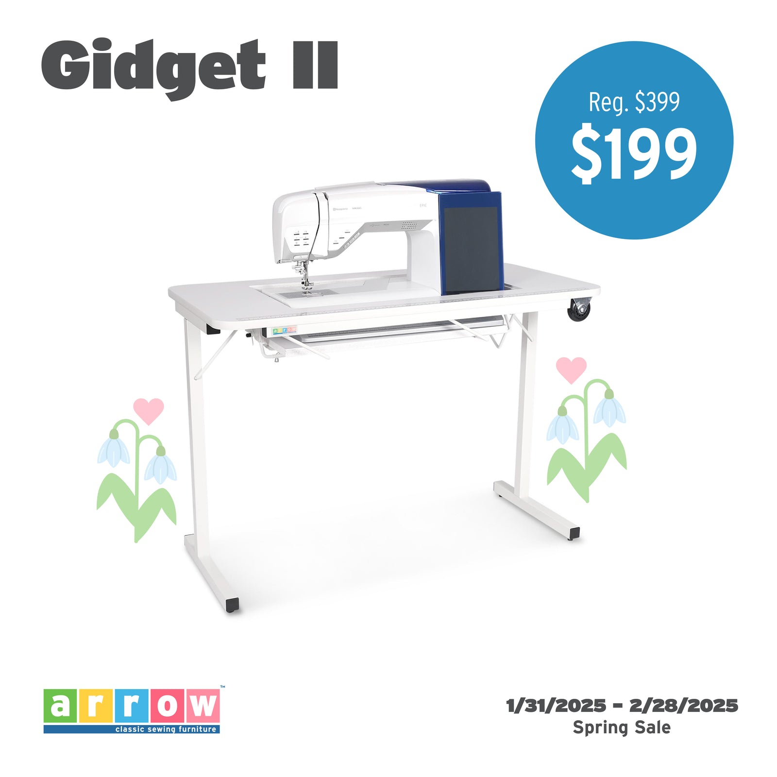 Arrow Cabinets – Beckie's Sewing Center