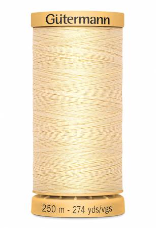 Gutermann Natural Cotton Thread 250m/273yds Cream