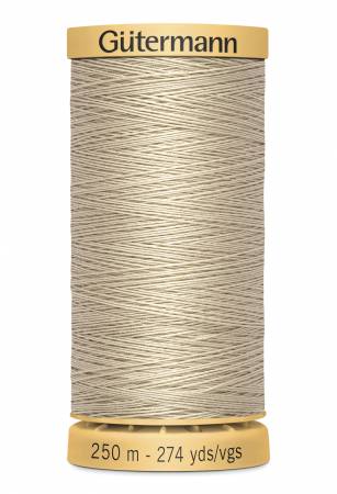 Gutermann Natural Cotton Thread 250m/273yds Beige