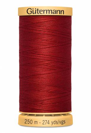 Gutermann Natural Cotton Thread 250m/273yds Wine