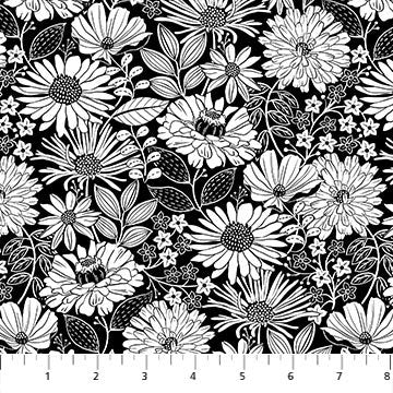 Ebony & Ivory Small Flora (East TN Shop Hop)
