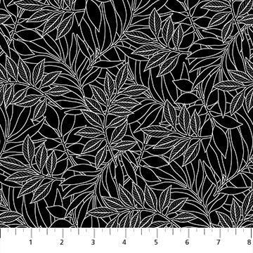 Ebony & Ivory Black Leaf (East TN Shop Hop)