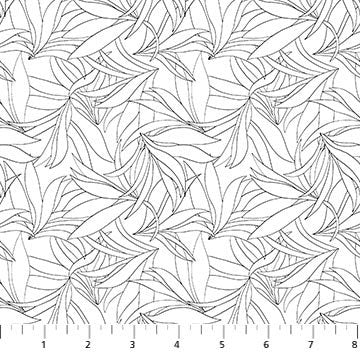 Ebony & Ivory White Leaf (East TN Shop Hop)