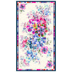 FLORAL FASCINATION - FLORAL PANEL 28510-X