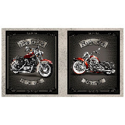 RIDE FREE - MOTORCYCLE PICTURE PATCHES 28771-K
