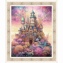 ENCHANTED - CASTLE PANEL 30758-X