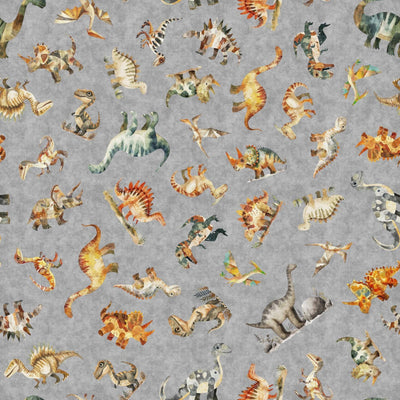 DINOROARS! Dinosaurs Toss Gray