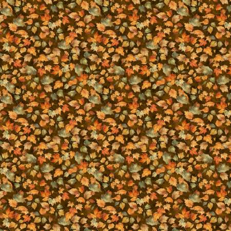 Glorious Fall Brown Leaves