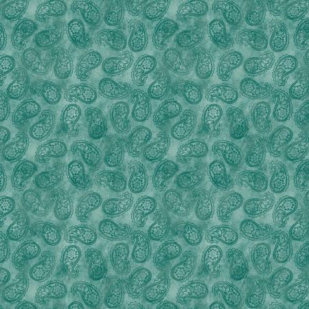 Teal Paisley Savor the Gnoment