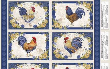 Multi Placemat Panel Morning Serenade 39862-245 24x44