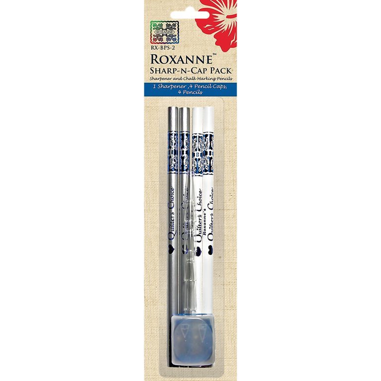 Roxanne Sharp-N-Cap Pack 4 pencils