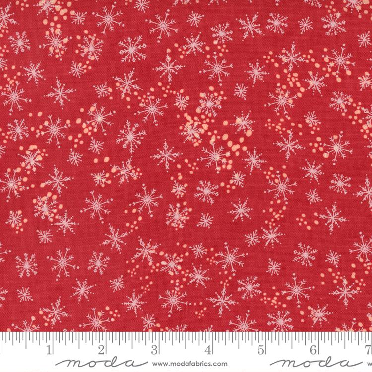 Cheer Merriment Cranberry 45535 13 Moda #1