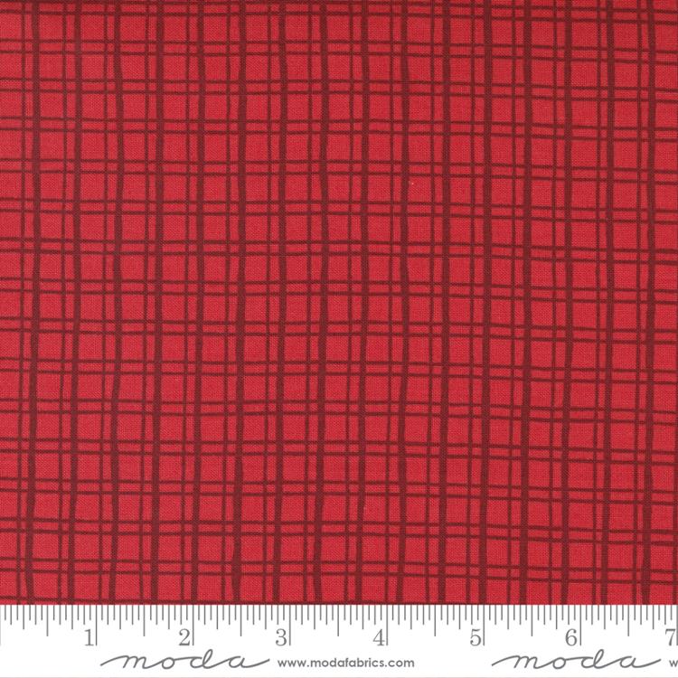 Cheer Merriment Cranberry 45536 13 Moda #1