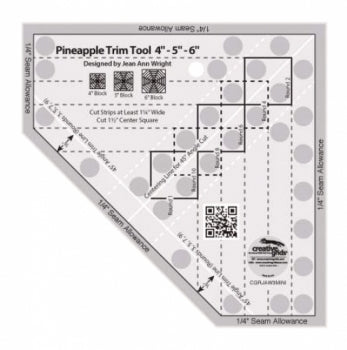 Pineapple Trim Tool Mini Creates 4" - 6" finish block CGRJAW3MINI