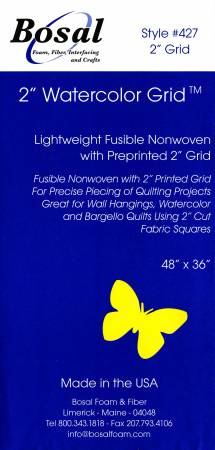 Quilters Grid 2in Fusible Interfacing 48in x 1yd